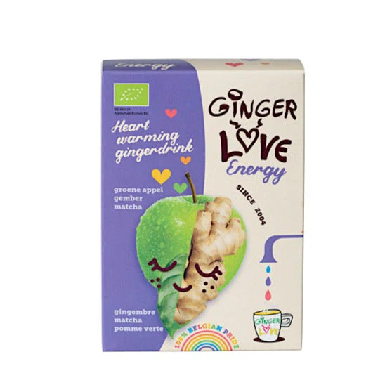 LFC Gingerlove energy bio 4x14g zakjes +25% gratis